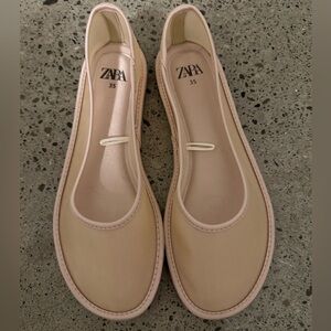 Zara Mesh Ballet Flat